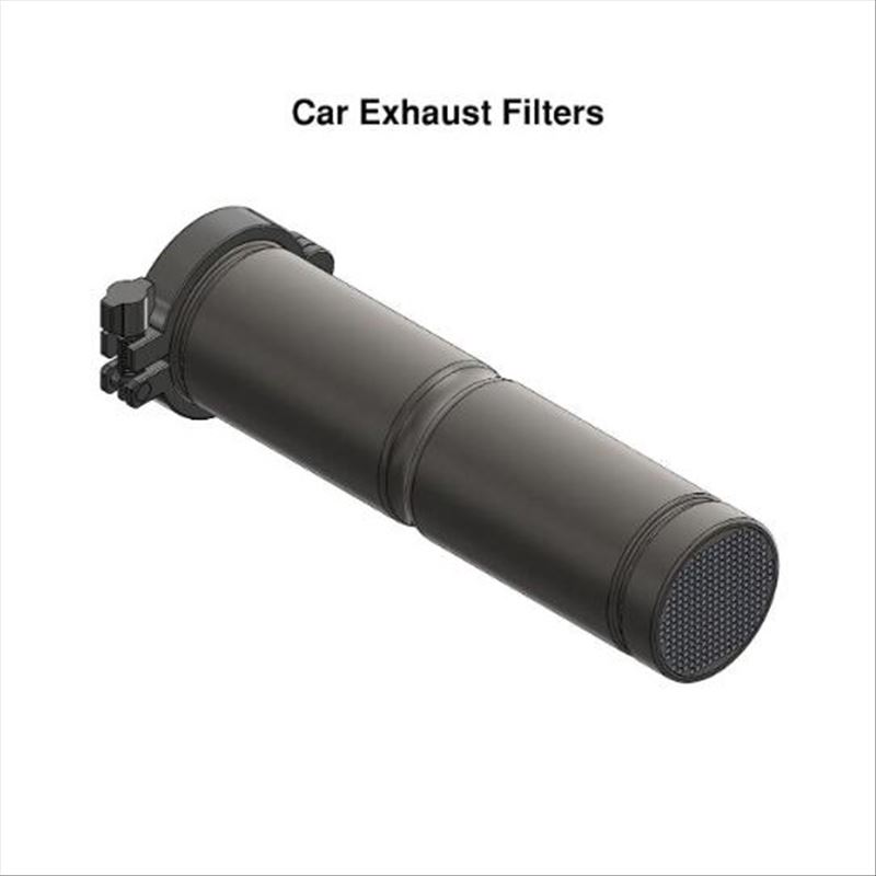 Filtros de escapamento de carro