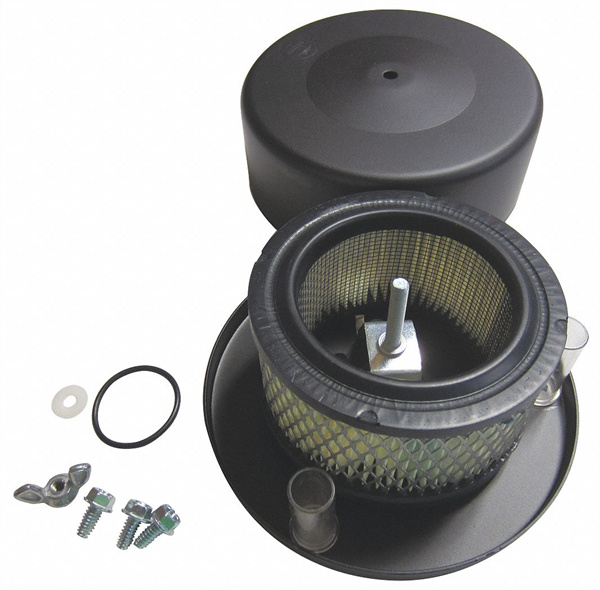 Conjunto de filtro de admissão do compressor de ar