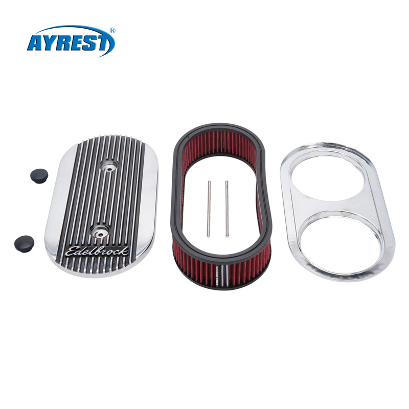 Conjunto de filtro de ar oval