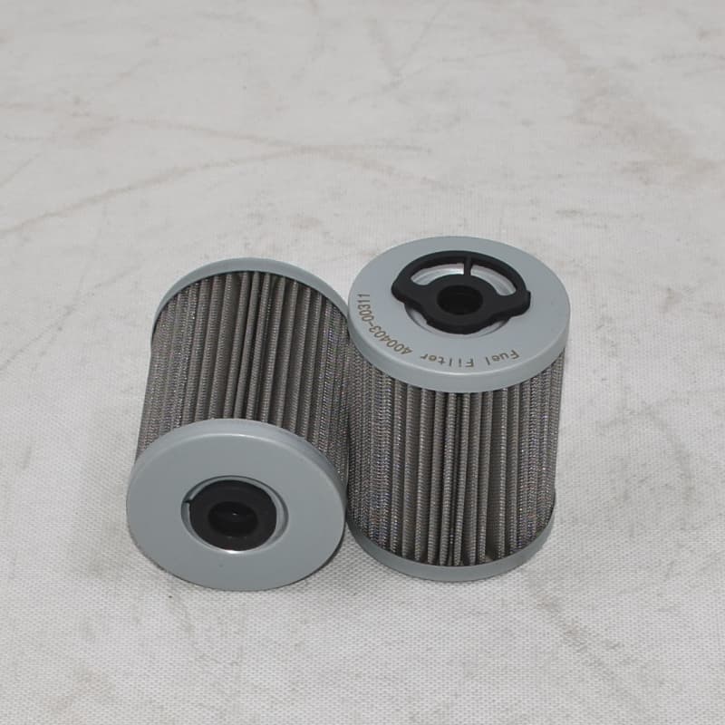 Doosan SD200 fuel filter 400403-00311 with detailed dimensions