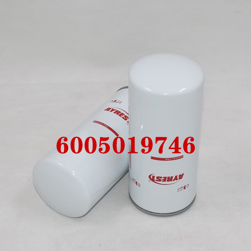 6005019746 Renault Hydraulic Filter with dimensions
