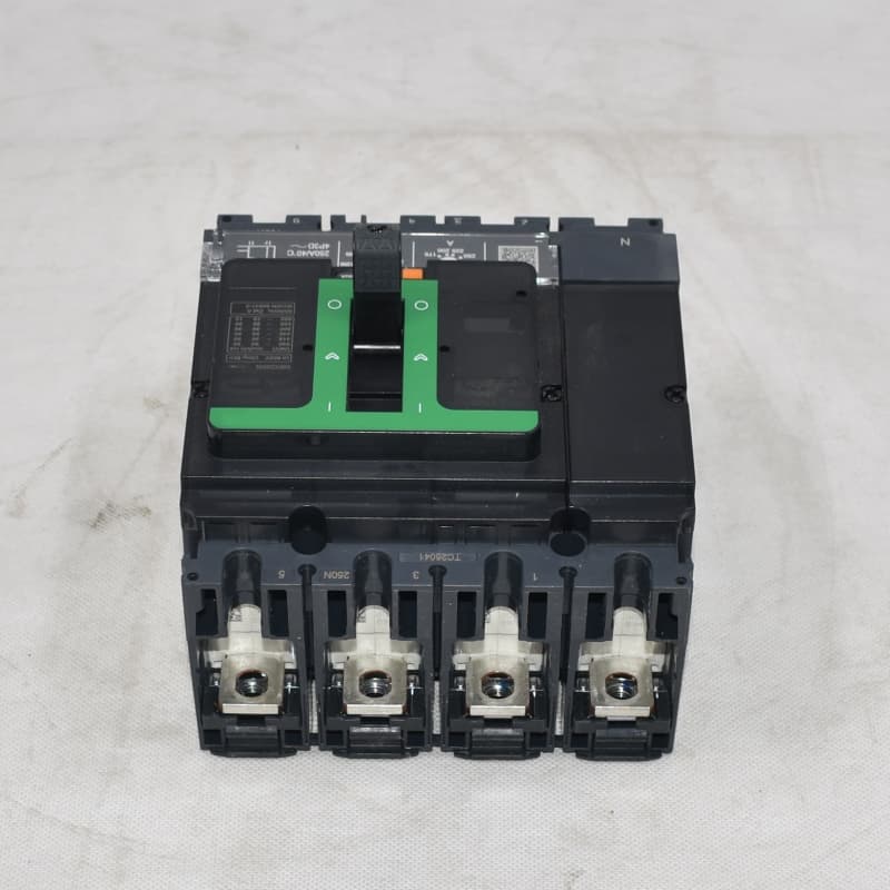 C25N6TM250 Schneider Electric Circuit Breaker MCCB 4P 3D