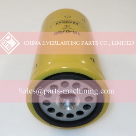 engenheiro máquina escavadeira spin-on filtro de combustível 1r-0750