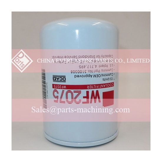 genuine fleetguard coolant filter WF2075