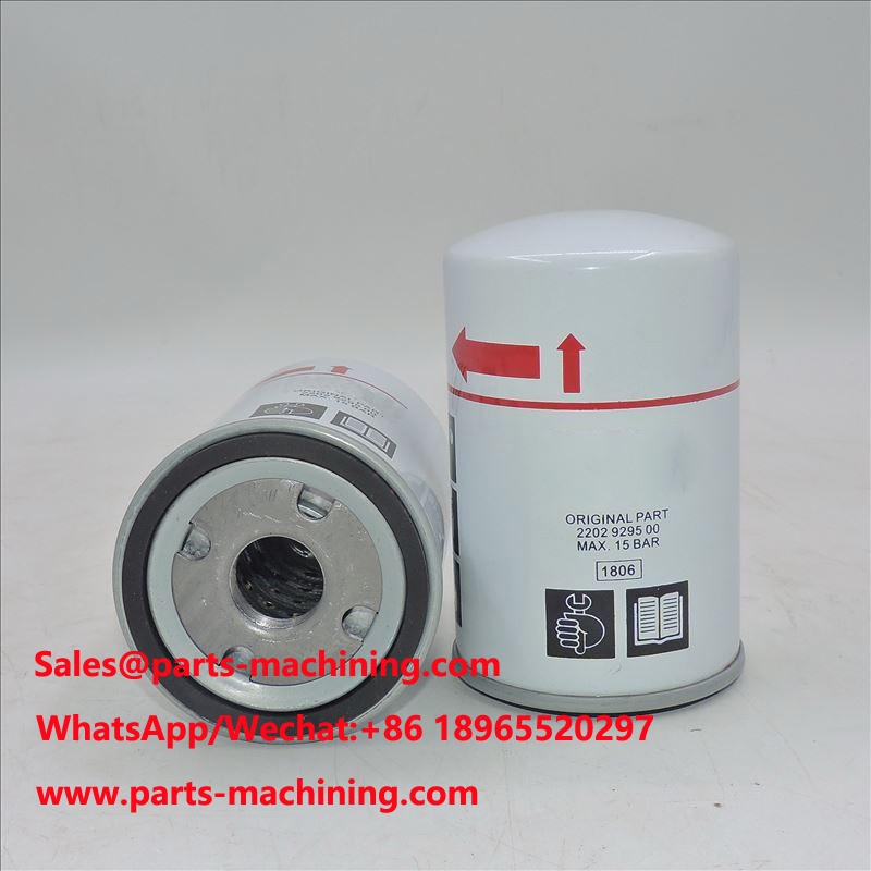 filtro de óleo do compressor de ar atlas copco 2202929500 2202929550
