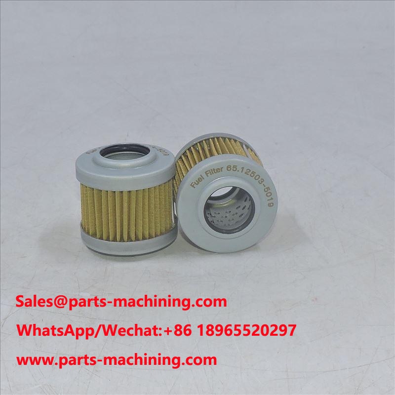 filtro de combustível dos motores doosan 65.12503-5019 65125035019 6512503-5019 65.125035019
