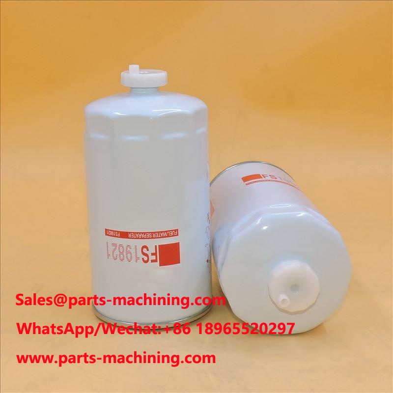 Separador de água combustível FLEETGUARD FS19821,P550904,SFC-2203
