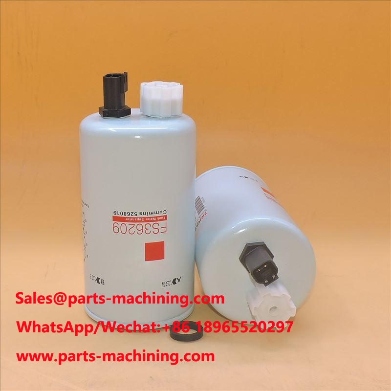 Separador de água combustível FLEETGUARD FS36209,P506145,5268019
