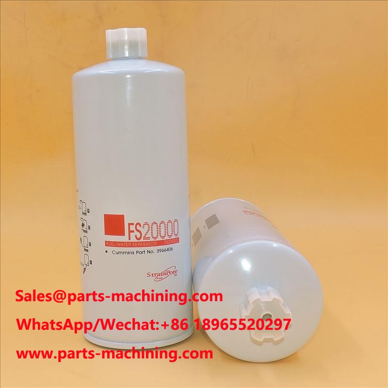 Separador de água combustível FLEETGUARD FS20000.3966406.33940.BF46015
