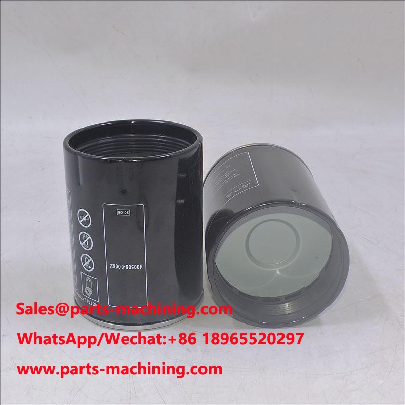 Separador de Água Combustível para Escavadeiras Doosan 400508-00062 SN 25153 SFC-89020
