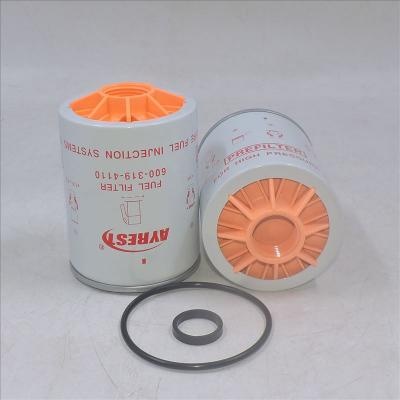 Filtro de combustível KOMATSU WB 93S-5 600-319-4110 P502566 BF9923-O
