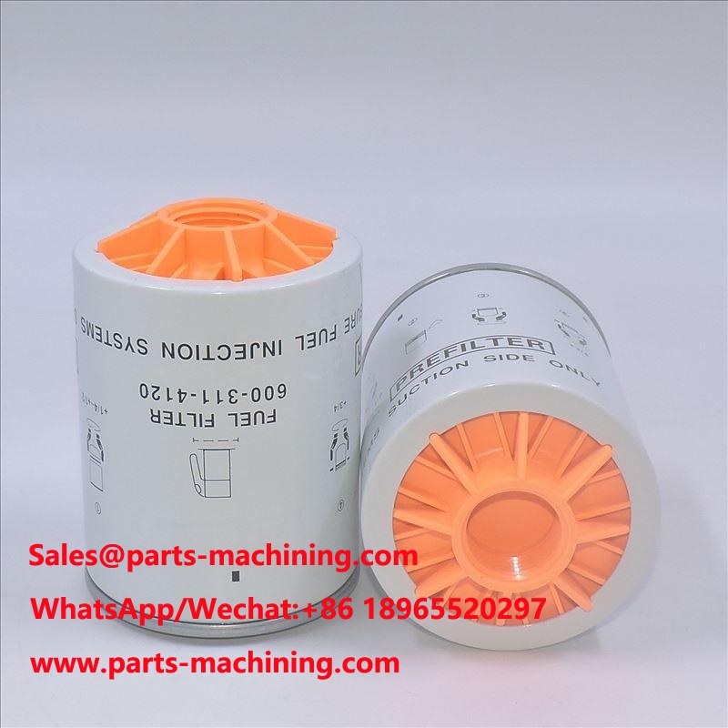 Filtro de combustível 600-311-4120 4941237 600-319-4110 Para escavadeiras Komatsu
