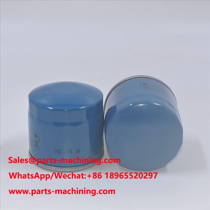 Filtro de óleo SO6105 W811-80 124450-35100 para motores Yanmar
