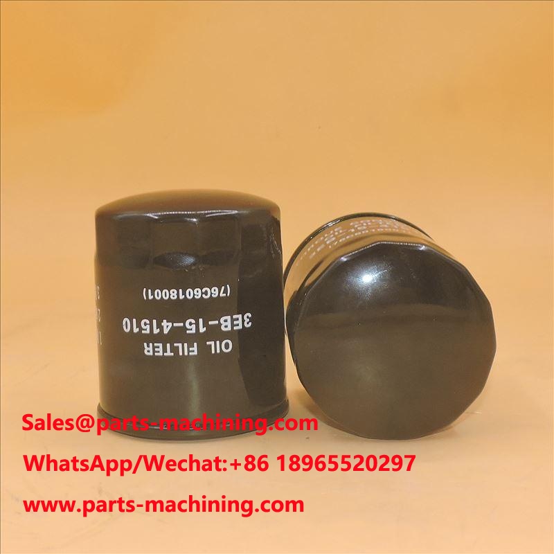Filtro de óleo 3EB-15-41510 57000 Para KOMATSU WB93S-5
