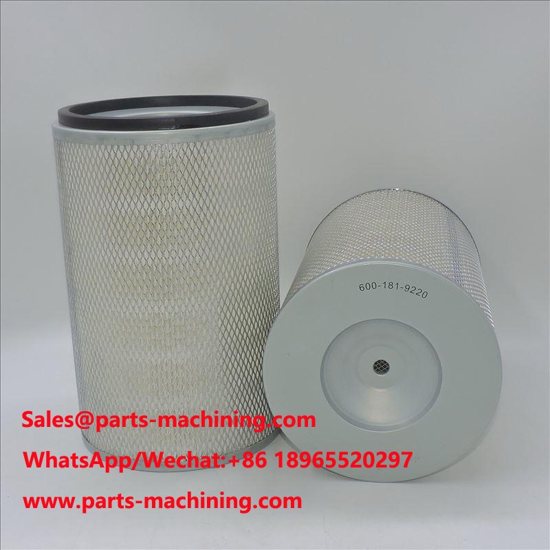 Filtro de ar KOMATSU D31S 600-181-9220 PA2651 A-5616
