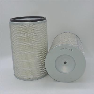 Filtro de ar KOMATSU D31S 600-181-9220 PA2651 A-5616
