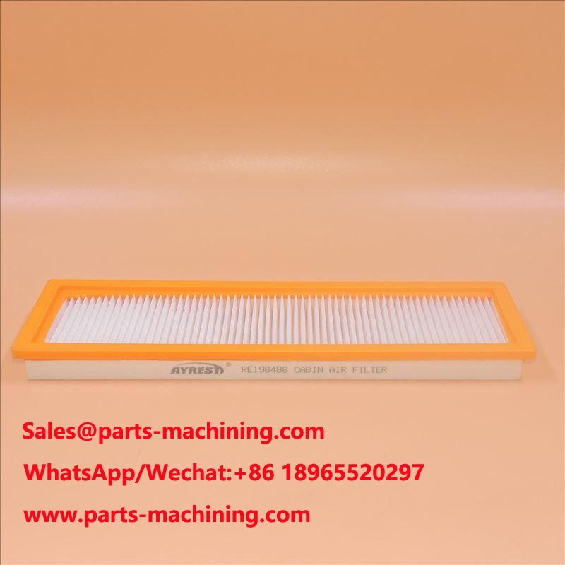 Filtro de ar de cabine RE198488 para tratores John Deere
