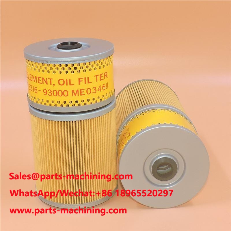 Filtro de óleo de motores Mitsubishi ME034611 P550378 P249 O-1006
