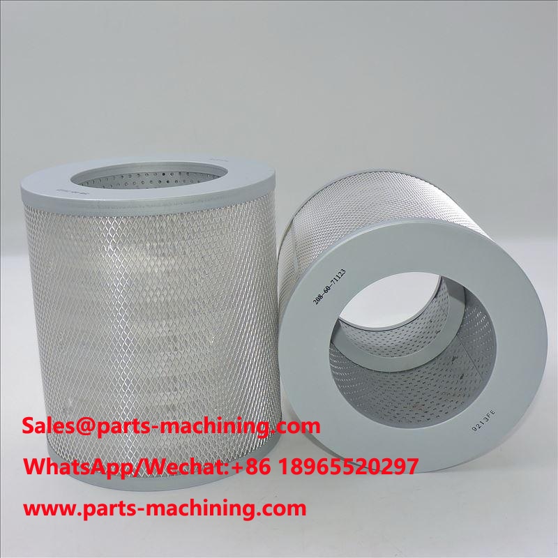 Filtro Hidráulico 208-60-71123 P502443 HF35374 Para Escavadeiras KOMATSU
