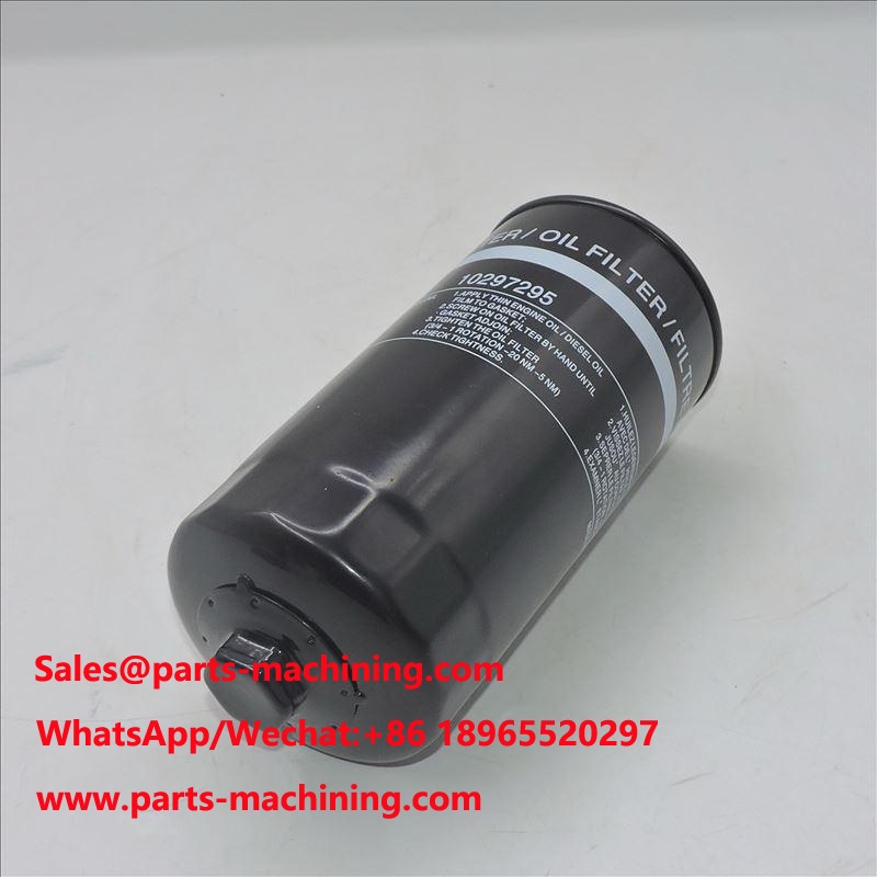 Filtro de óleo 10297295 P502596 LF3749 para escavadeiras LIEBHERR
