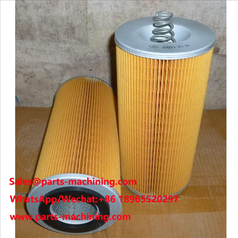 Filtro de óleo H12110/2X 51.055.040.044 Para motores MAN Caminhões