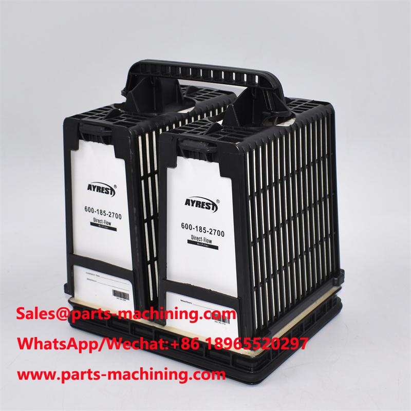 Kit de filtro de ar Komatsu 600-185-2700 KA16897