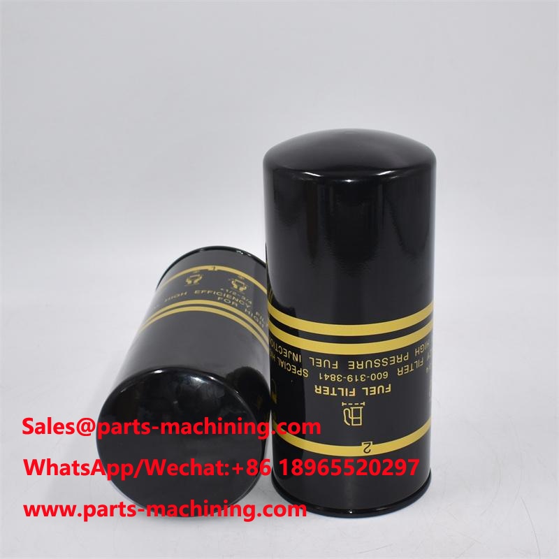 Filtro de Combustível 600-319-3841 6003193841 Referência Cruzada Komatsu