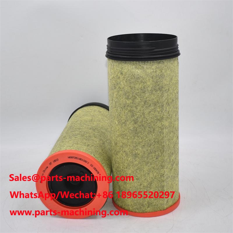 Filtro de ar WG9725190103 original P641355 CF1810 WG9725190103/1 em estoque