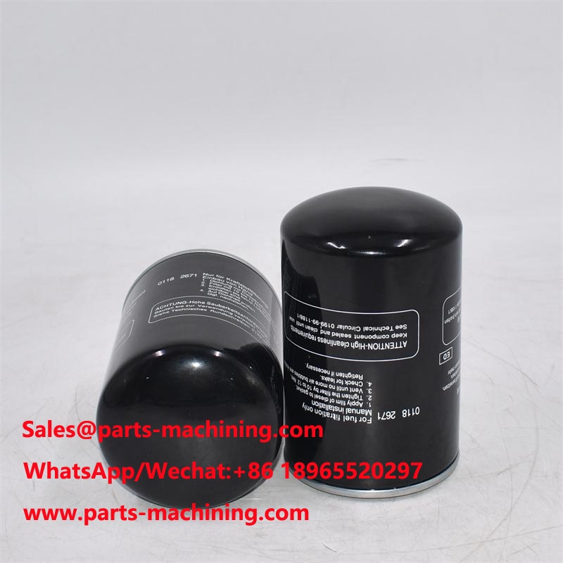 Filtro de combustível 01182671 01182673 para motor TCD4.1-L4
