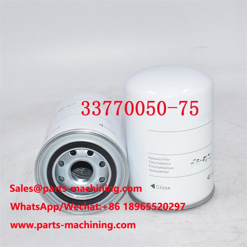 O filtro hidráulico 33770050-75 substitui LFH8534