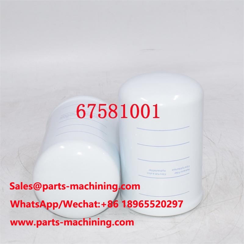 Fornecedor de filtro hidráulico 67581001 51447