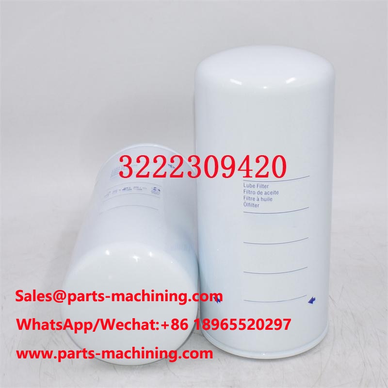 3222309420 Filtro de lubrificante giratório equivalente SO691