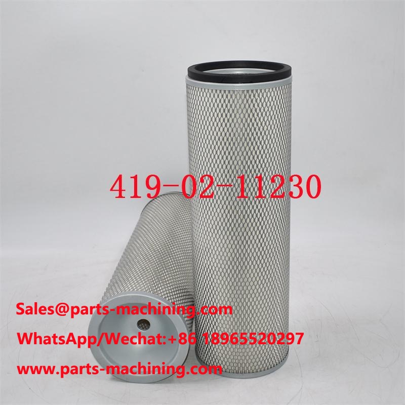 419-02-11230 Filtro de ar 600-181-8370 para escavadeiras
