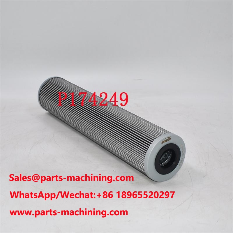 Substituição do filtro P174249 hidráulico SH87203