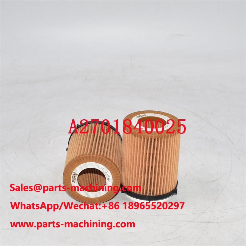 Substituição do filtro de óleo A2701840025 2701840025