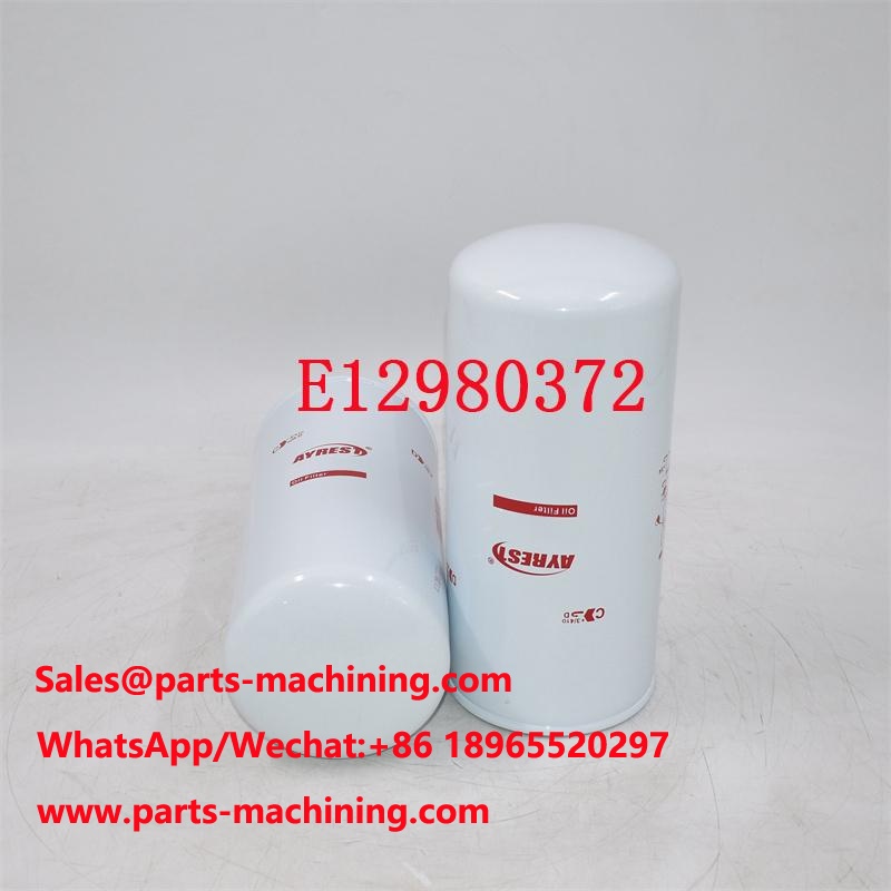 Filtro de óleo E12980372 substitui H356W