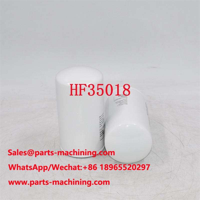 Troca de filtro hidráulico HF35018 HY372W