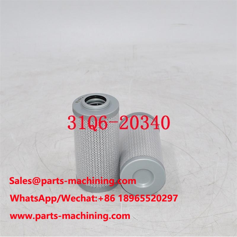 Filtro hidráulico 31Q6-20340 D44B10GV Peças para escavadeira