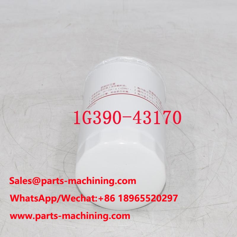 Filtro de combustível 1G390-43170 1G390-43171 para mini escavadeira