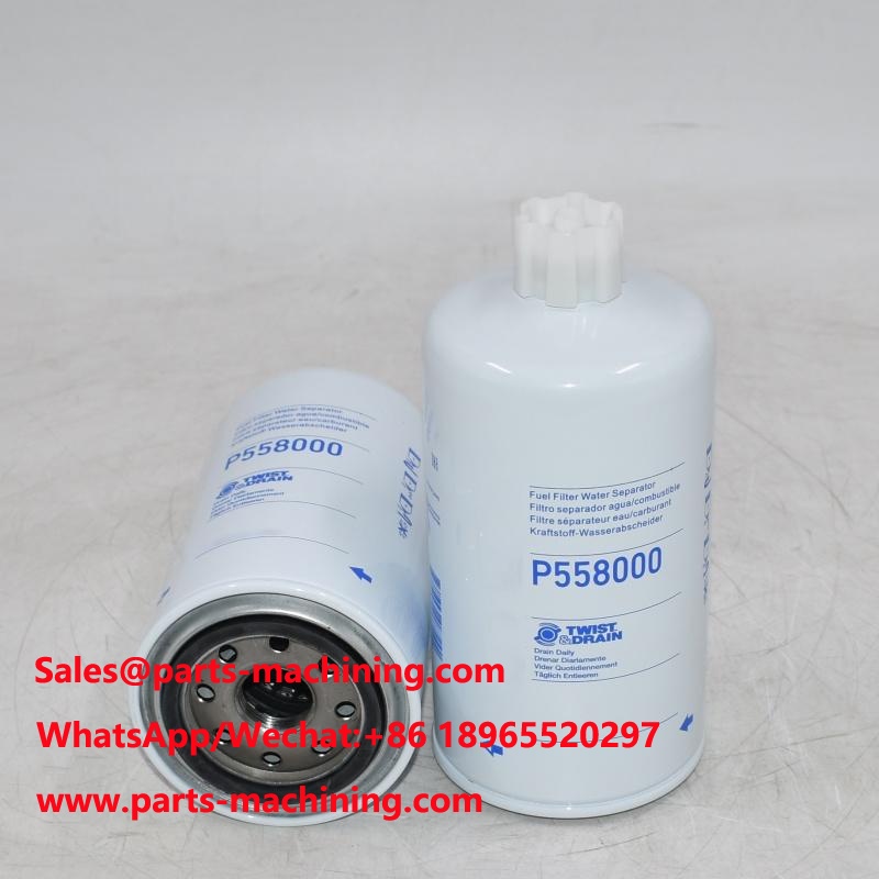 Substituição do filtro separador de água e combustível P558000