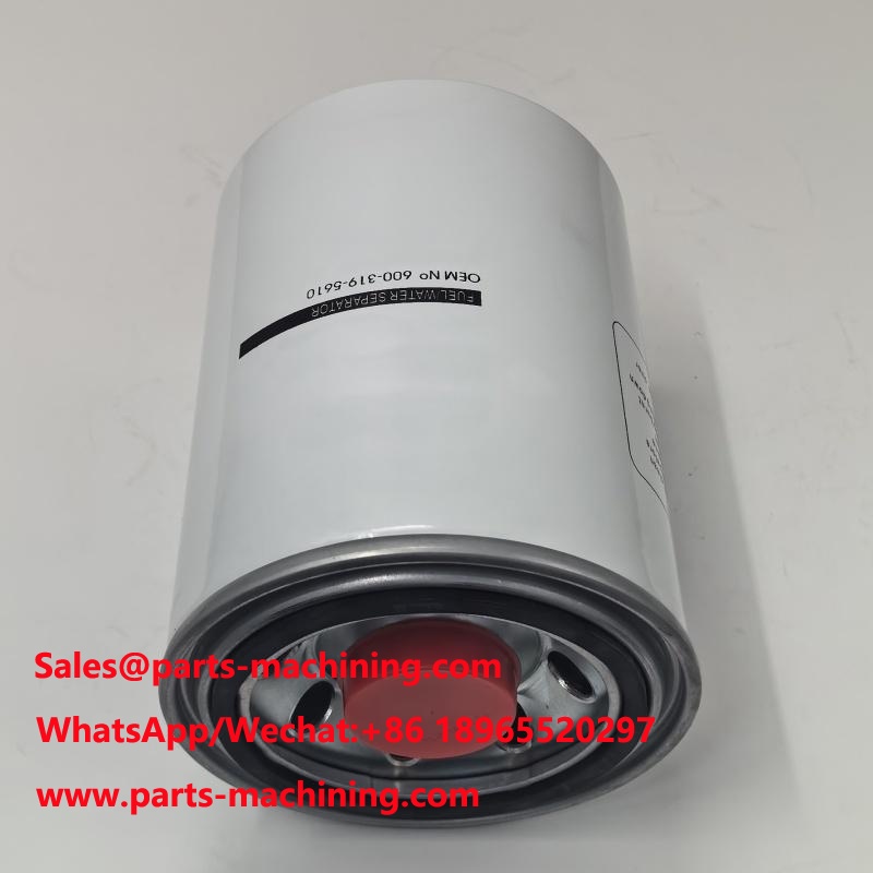 Peças para escavadeira 600-319-5610 Separador de água e combustível 600-319-5611
