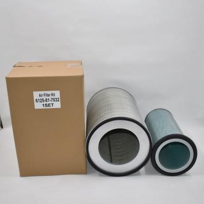 Kit de filtro de ar 6125-81-7032 6125817032