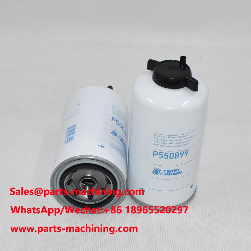 Separador de água e combustível P550899 11N4-70210 para carregadeira de rodas