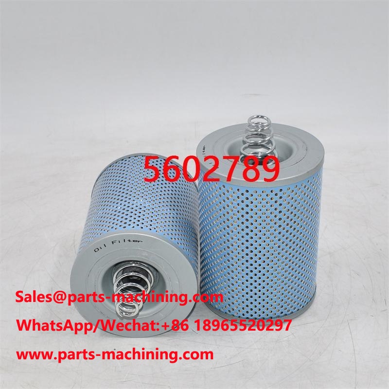 5602789 Filtro de óleo 560278908 para carregadeira de esteira