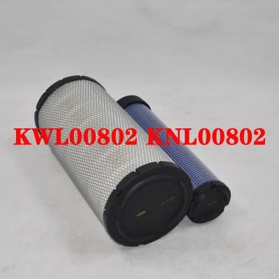 Filtro de ar para escavadeira KWL00802 KNL00802