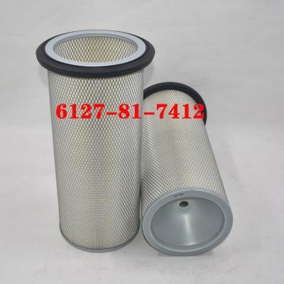 6127-81-7412 Filtro de ar 6127817412 para carregadeira de rodas