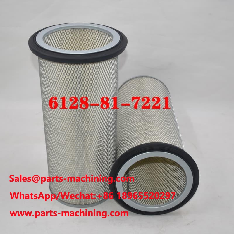 Filtro de ar para trator 6128-81-7221 6128817221