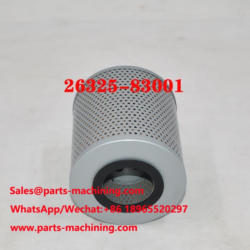 Filtro de óleo para escavadeira 26325-83001 2632583001