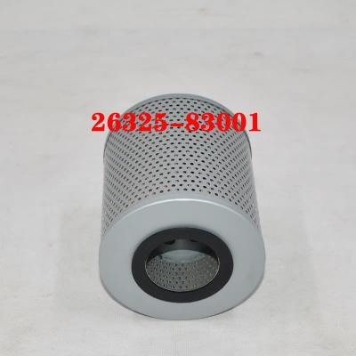 Filtro de óleo para escavadeira 26325-83001 2632583001