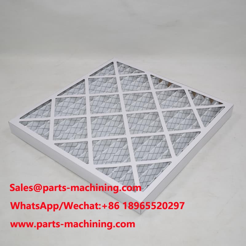 Filtro de ar plissado MERV 8 4300497 500 x 500 x 44 mm